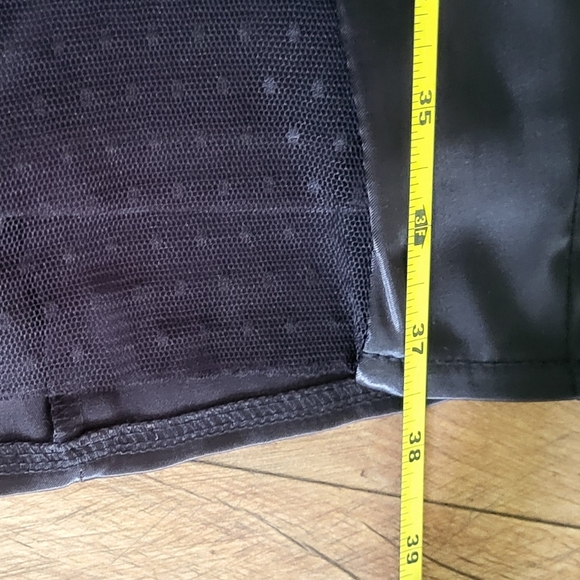 Spaghetti Strap Splicing Illusion Lace Satin Sexy Bodycon Dress - Picture 9 of 14